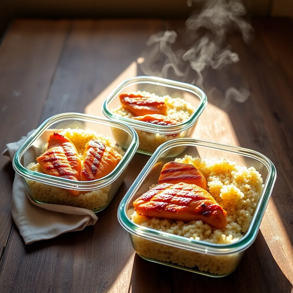 batch cooking protéines