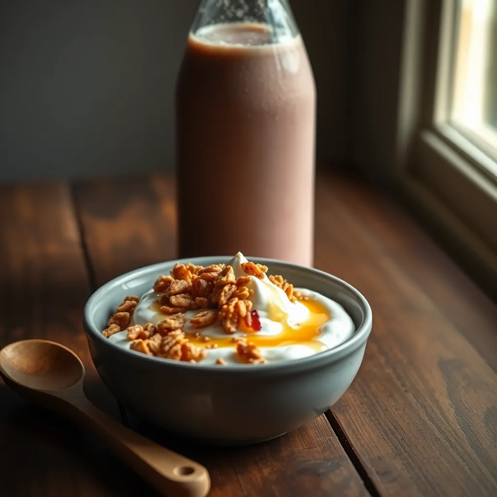 petit déjeuner protéiné rapide