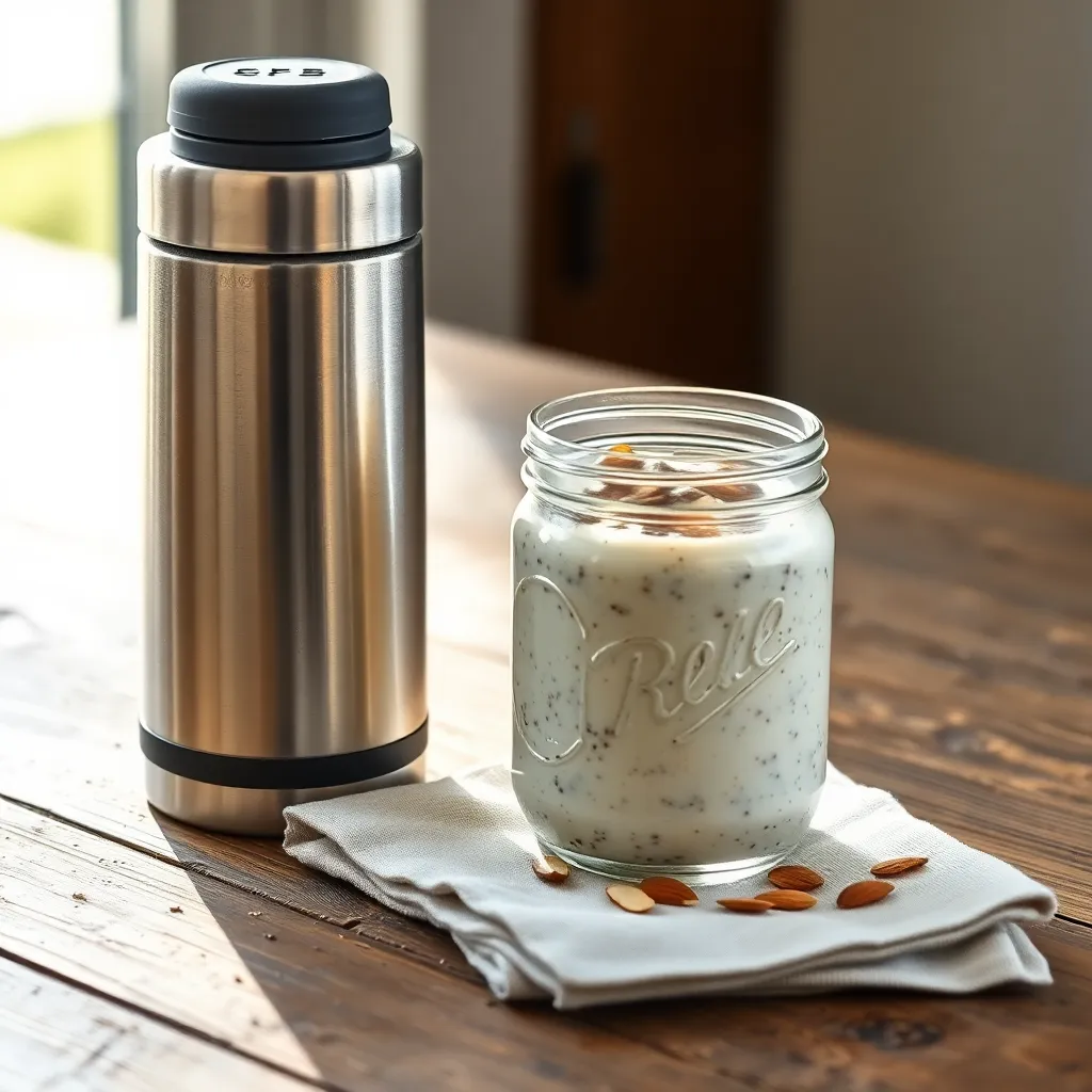 petit déjeuner protéiné nomade